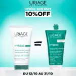 Uriage Hyséac Masque Purifiant Peel-Off Doux 50 ml = Hyséac Gel Nettoyant 50 ml Offert