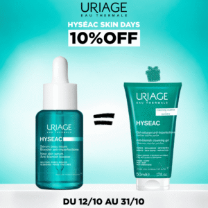 Uriage Hyséac Sérum Peau Neuve 30 ml – Soin Rénovateur et Perfecteur de Peau = Hyséac Gel Nettoyant 50 ml Offert